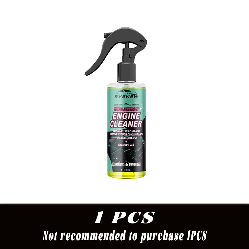 Car Engine Bay Cleaner and Automobile