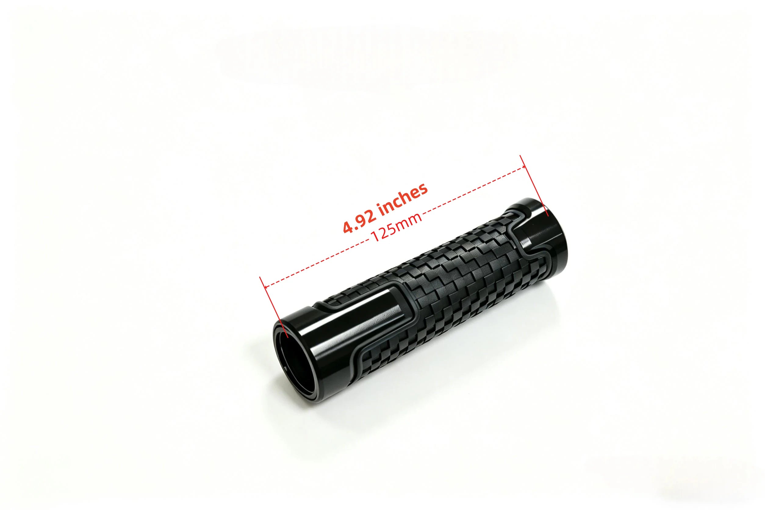 Harley-Davidson CNC Aluminum Alloy Motorcycle Handlebar Grips 7/8" Left 22mm Right 24mm Non-Slip Ergonomic Rubber Grips for Harley Softail Low Rider ST FXLRST FXRST Breakout Touring CVO 117 – 8 Colors (1 Pair)
