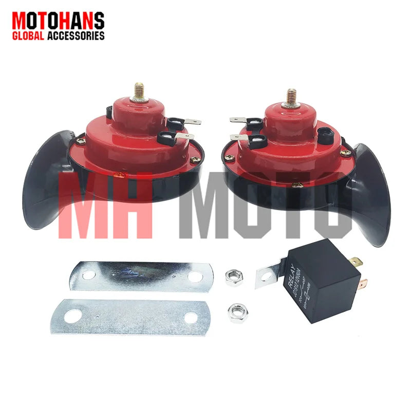 Motorcycle Horn – 12V 510Hz Super Loud Train Horn
