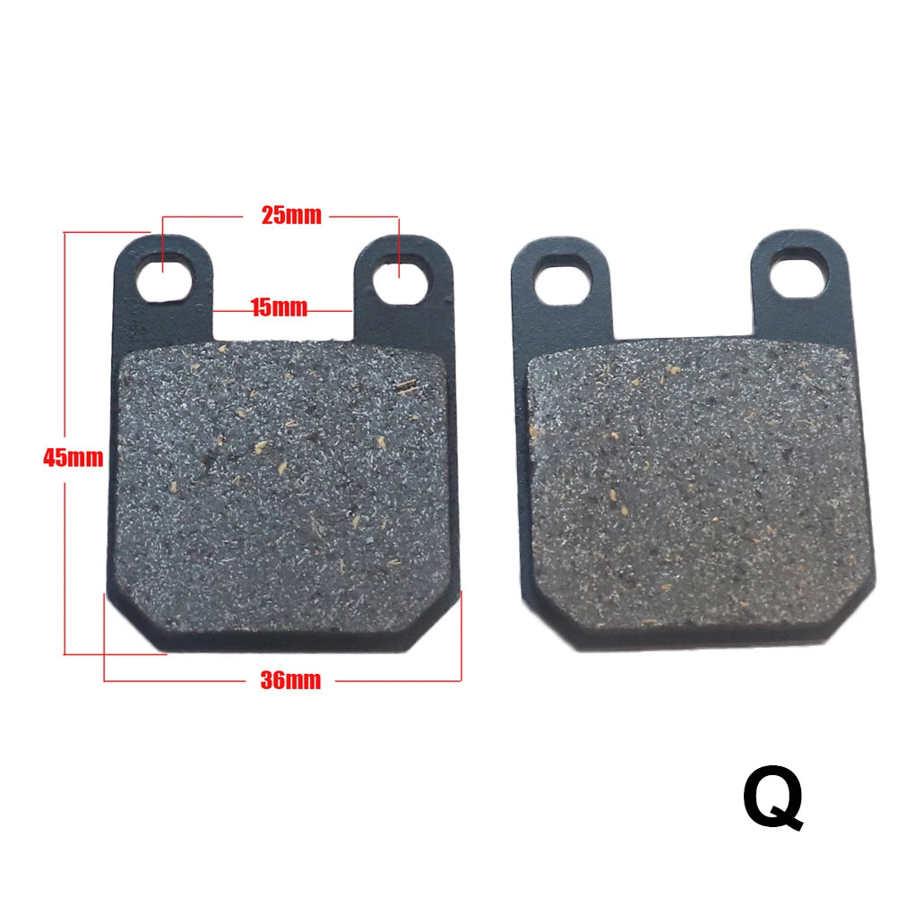 Motorcycle Brake Pads 50cc–250cc – Brake Pad Tools – ATV Quad Go Kart Chinese Dirt Pit Bike Scooter Hydraulic Front / Rear – Metal – 1 Pair – $15
