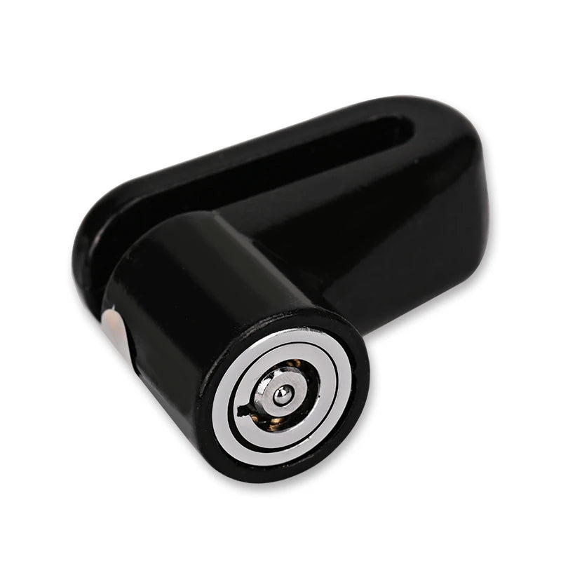Motorcycle Lock Security Anti-Theft Bicycle Motorcycle Disc Brake Lock Riding Equipment Accessories – 5mm Lock Rod – Metal ABS – 0.115kg – With or Without Rope – Blue Black Red