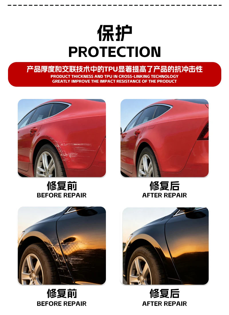 TPU PPF Bulk Roll 1.52×15m – Self-Healing Paint Protection Film – BASF / Covestro / Lubrizol – 7.5 / 8.5 / 10mil – Transparent / Gloss Black / Matte Black / Matte – $383–657