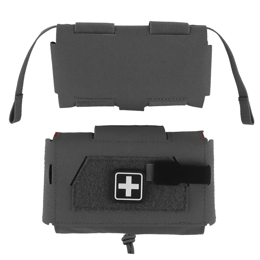 Tactical  MD2 Compact Trauma Kit IFAK Medical First Aid Pouch Outdoors Hunting Camping Patrol Survival Equipment