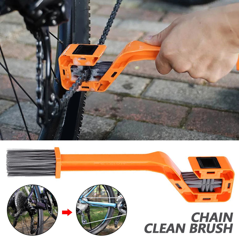 Motorcycle and Bicycle Chain Cleaning