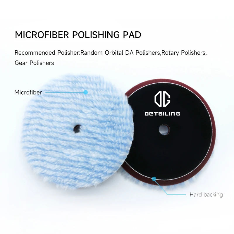 DETAILING Microfiber Cutting Wax Removal - 1pcs 3inch