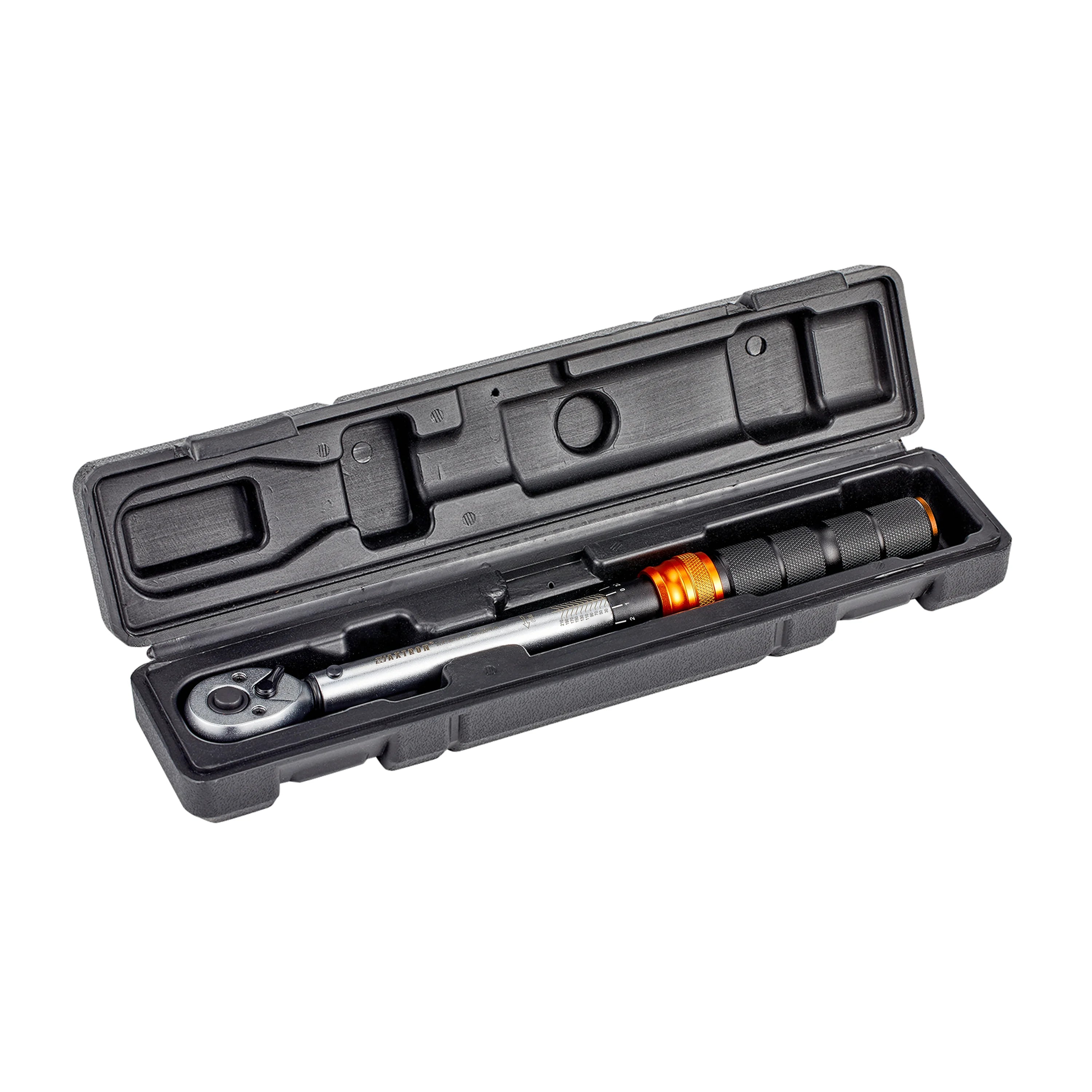 WAXTRON Click Torque Wrench – 1/4” / 3/8” / 1/2” – 1–220 Nm – 72-Tooth – ±3% – Chromium-Vanadium Steel – from $62