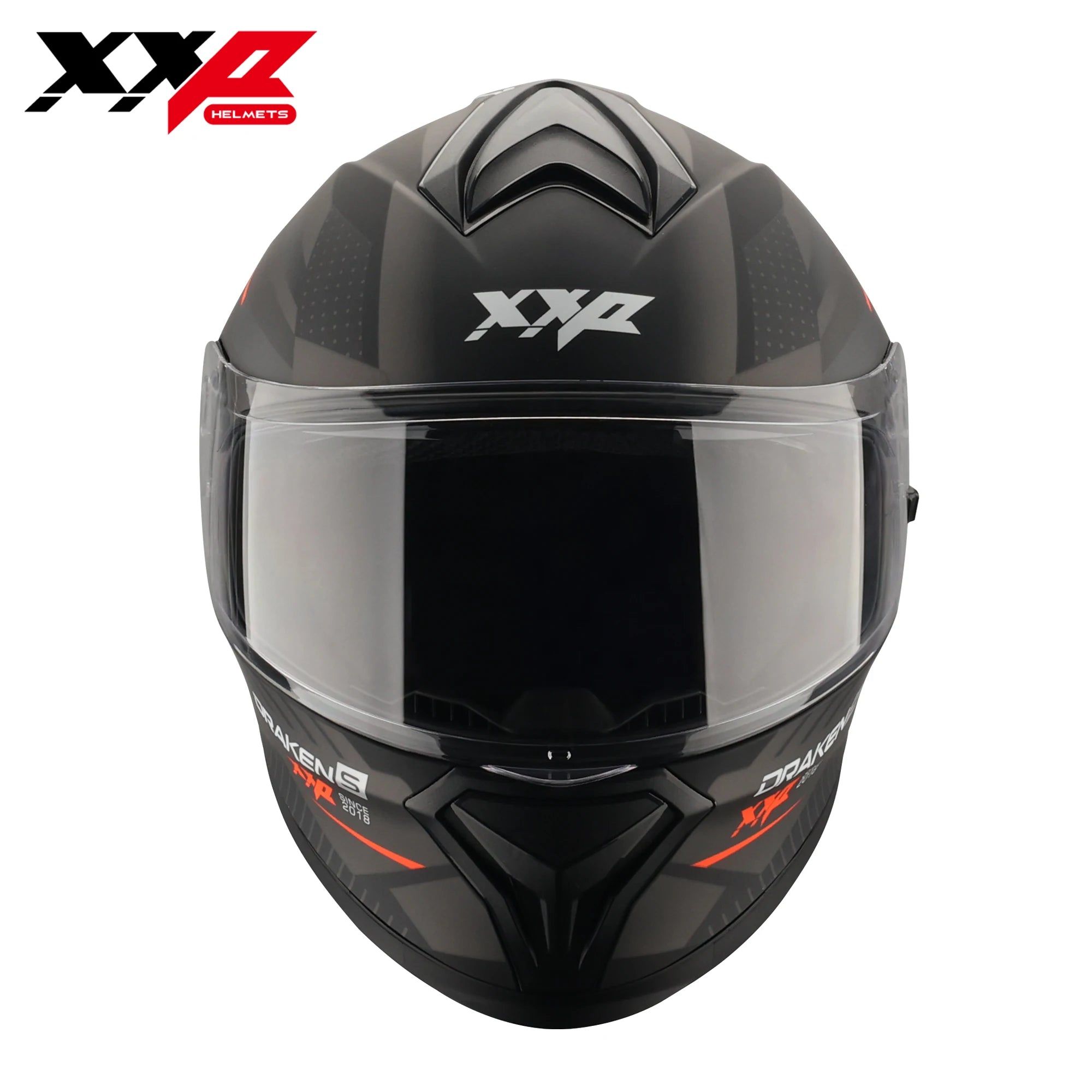 Full Face Racing Helmet with Air Flow and Spoiler