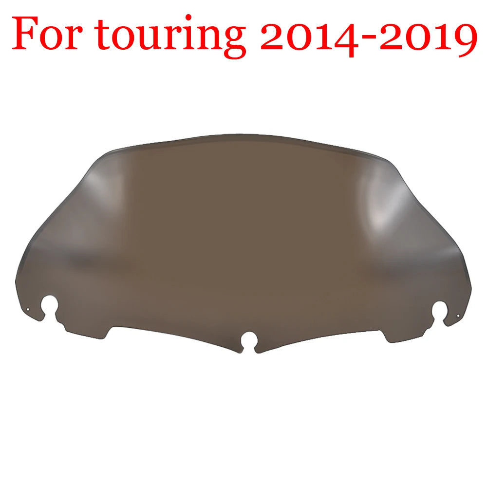 4.5-10.5" Motorcycle Windshield Fairing Windscreen for Harley Touring Electra Street Glide Ultra Limited 96-2022 Wind Deflector – TrichTu Mount ABS Black Clear Smoke 4.5in 6in 7in 8in 9in 10.5in