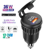 QC3.0 USB-C PD Motorcycle Fast Charger – Hella DIN Power Adapter for BMW R1250/R1300GS, Ducati & Triumph