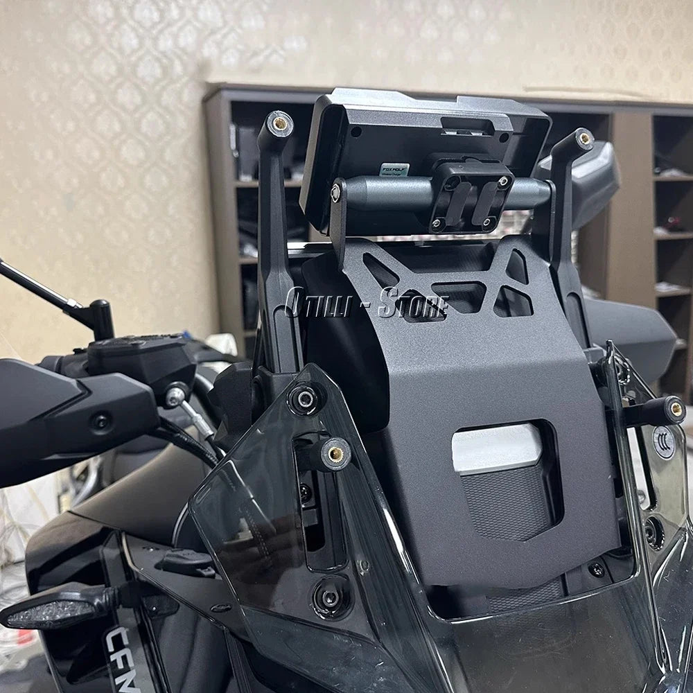 For CFMOTO 800MT 800mt 800 MT 2023 2024 2025 Motorcycle Front Wireless charging Mobile Phone Navigation Bracket GPS Mount