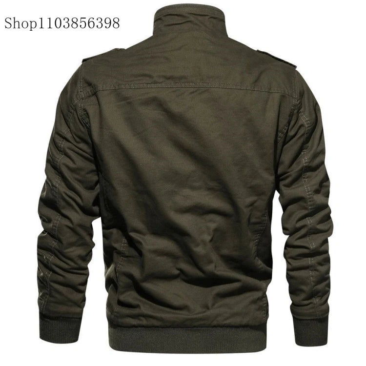 Casual Windproof Jacket for Spring and Autumn