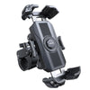JOYROOM Anti-Vibration Motorcycle Phone Mount – 360° One-Hand Handlebar Holder for 4.7–7