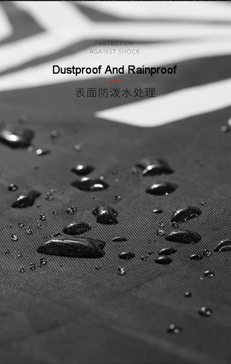 MOTOWOLF Oxford Waterproof Scooter Cover Universal All Weather Motorcycle Protector Anti UV Dustproof with Lock Holes – Polyester Taffeta Oxford Cloth M-4XL Silver Black 4 Season