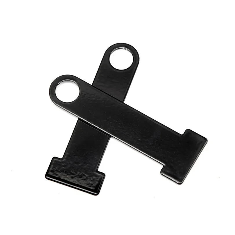 1 Pair Motorcycle Helmet Lock Buckle Anti-Theft Quick Release Fastener Secure Connector for Dirt Bike ATV Motorcycle Accessories – CNC Aluminum Alloy Black