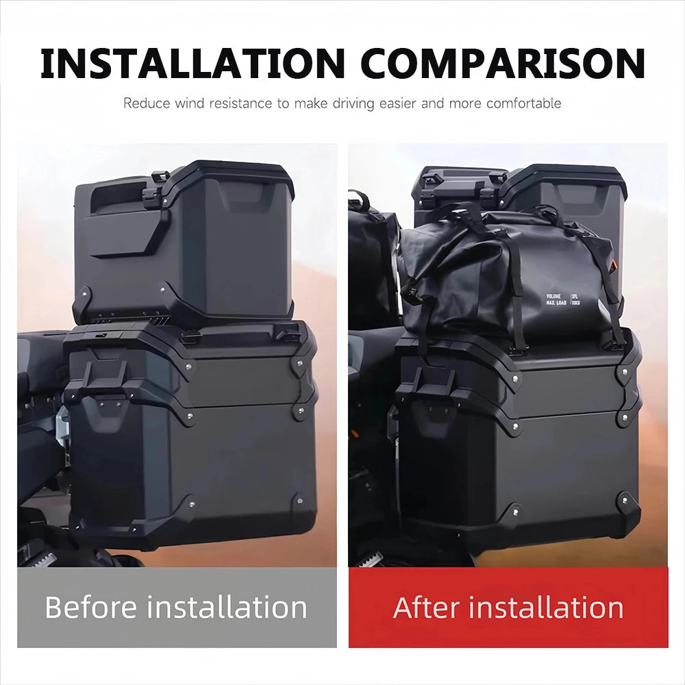 Otilli BMW R1300GS Adventure R1300 GSA R1300GS ADV Motorcycle Case Inner Bag Liner Luggage Box Waterproof Storage Organizer Bags PVC 37L Foldable – Side Bag X1 / X2 / Top Bag