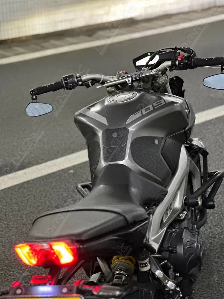 For YAMAHA MT09 MT07 2014-2025 Handlebar End Mirrors Left Right Side Rotation Motorcycle Accessories MT 07 09 MT-07 MT-09 2021