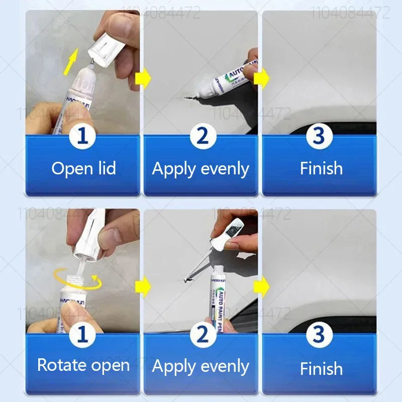 Honda HR-V Paint Touch-Up Repair Pen 12ml – GH1 GH2 RU1 RU2 WV5 (1998–2025) – Crystal Black / Platinum White / Ignite Red / Lunar Silver + More – $15–17