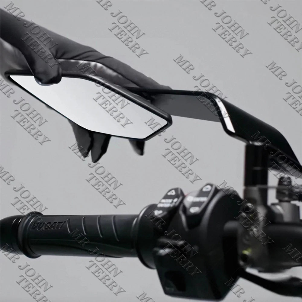 For YAMAHA MT 07 MT07 MT 09 MT09 SP MT 10 MT10 SP Motorcycle Mirrors Stealth Winglets Mirror Kits To Rotate Adjustable Mirrors