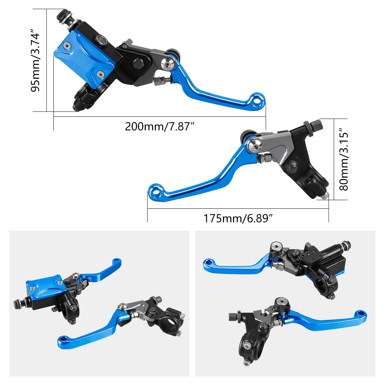 NICECNC Brake Clutch Lever Kit 7/8 Univ