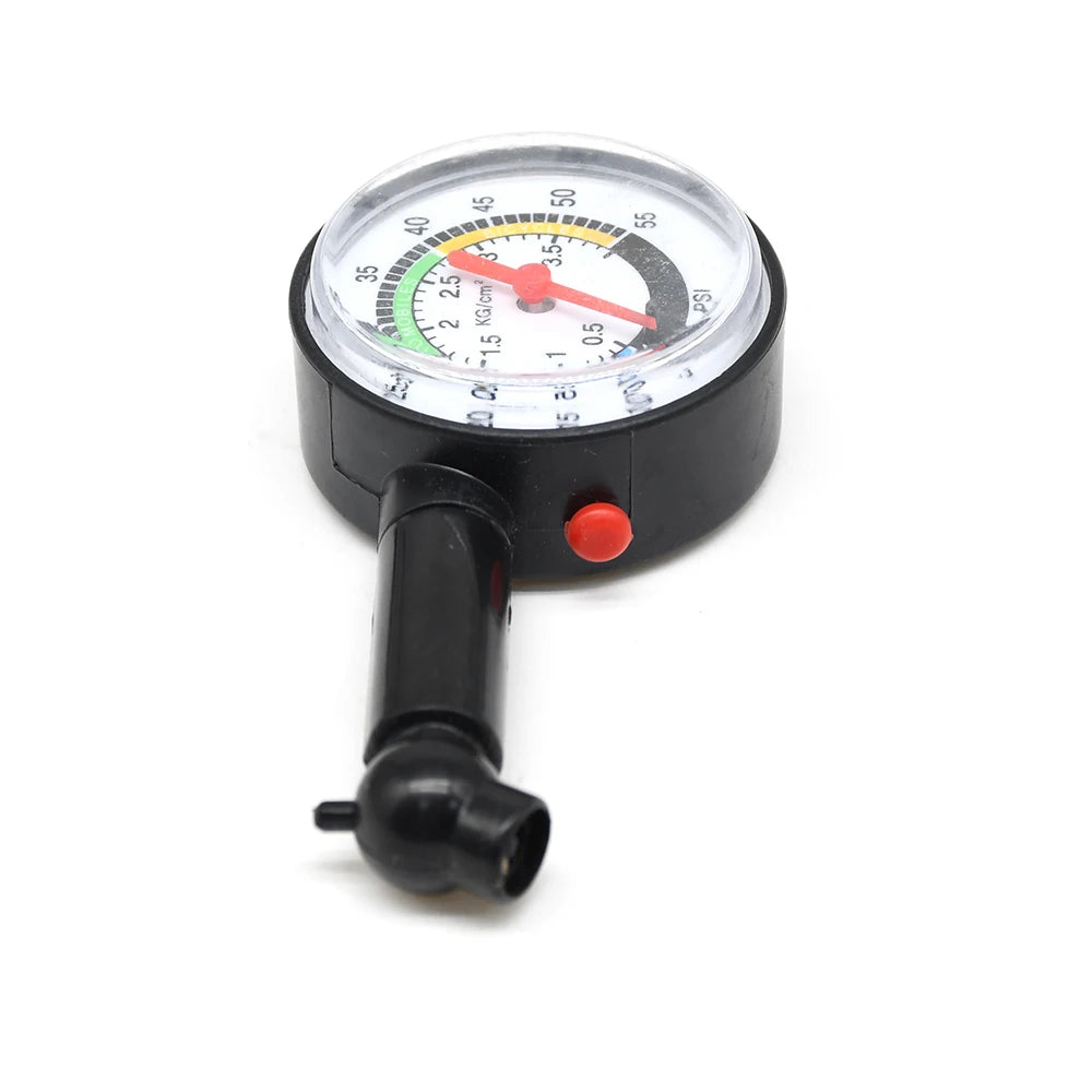 Tire Pressure Gauge – Dial Meter Tire Pressure Tester for Car, Motorcycle, Truck & Bike