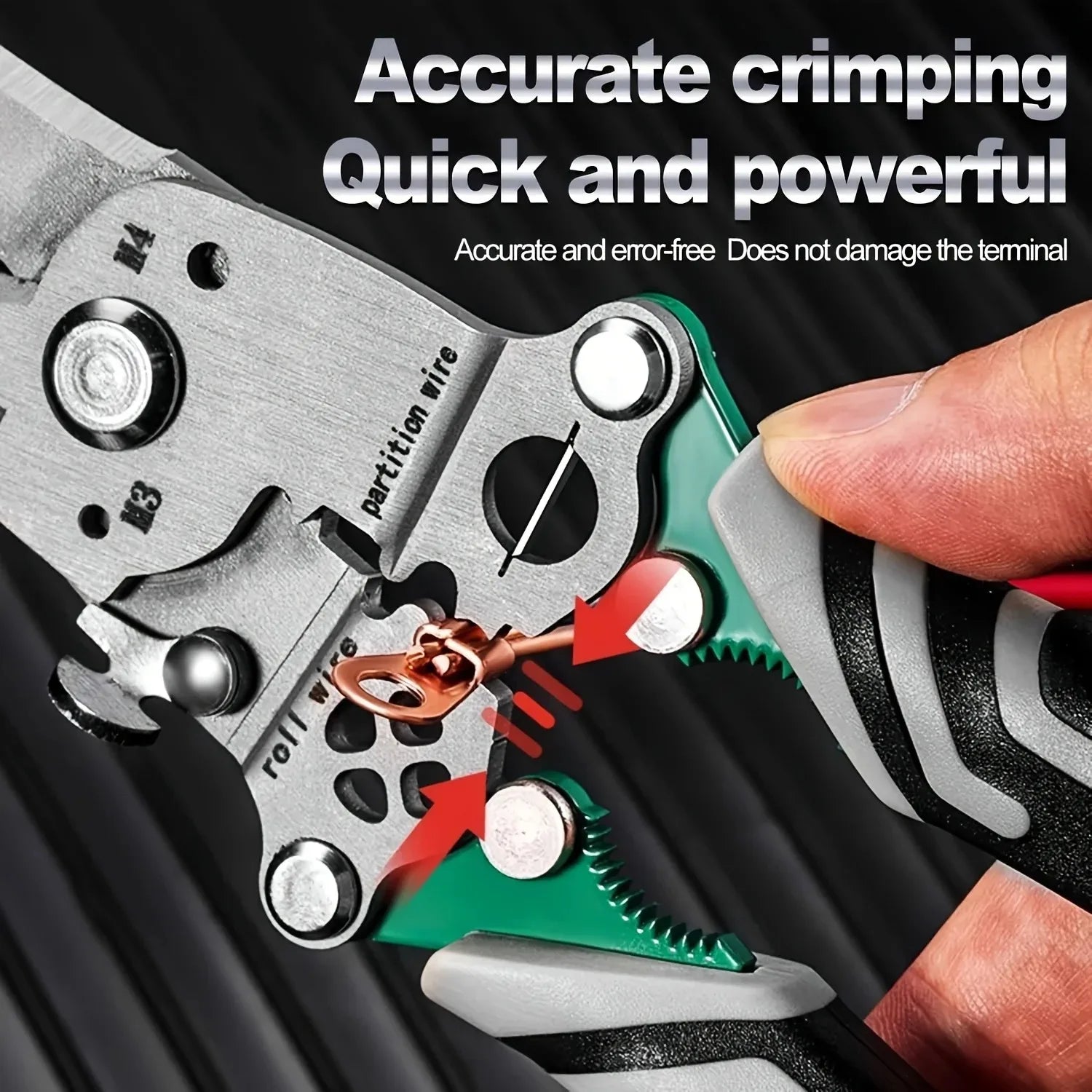 NIUXIANG Multifunctional Foldable Wire Stripper Crimper Cutter Pliers – Motorcycle Electrical Circuit Repair – $9