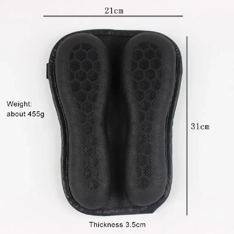Motorcycle Seat Cushion – 3D TPE Gel Pad Anti-Slip Pressure Relief