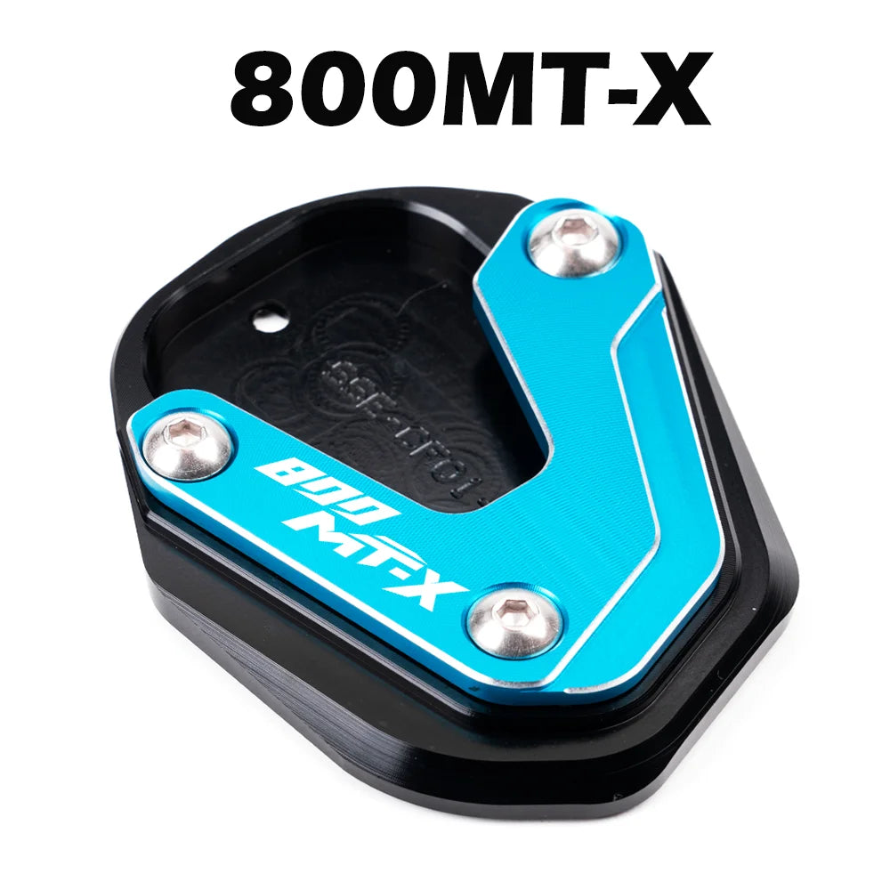 For CFMOTO 450MT 800MT 800MT-X MT450 MT800 MT 450 800 MTX 800MTX Motorcycle Accessories Kickstand Pad Side Stand Foot Extension – MOWOK CNC Aluminum Anodized Gold Blue Grey Red Sky Blue Black