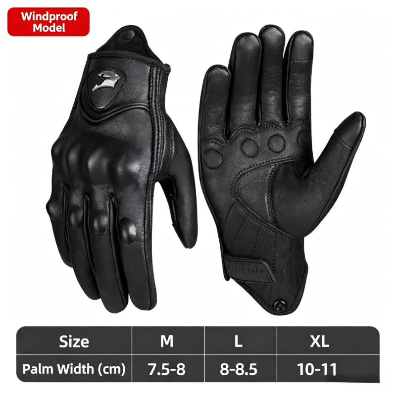 Retro Motorcycle Gloves