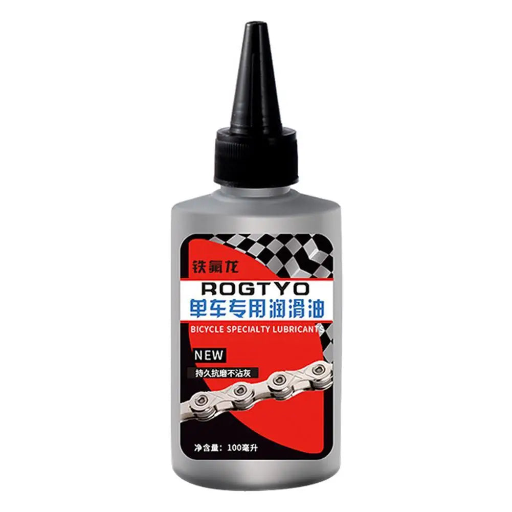 Teflon Dry Lube Chain Oil 100ml – MTB Road Mountain Bike – Fork Flywheel Chain Brake – Dust-Proof Waterproof Anti-Rust Anti-Wear – $12