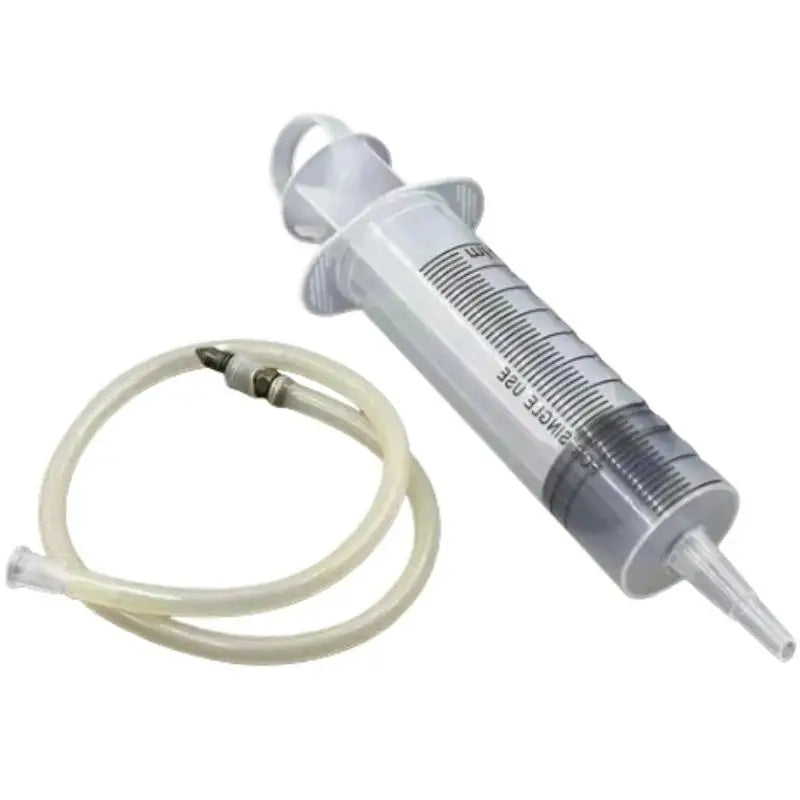 Motorcycle Brake Caliper Bleeder Syringe Tool Kit – Brake Caliper Tools – 100ml Hydraulic Disc Brake Air Bleeding & Fluid Replacement Tool with 26cm Hose & Hook – $12