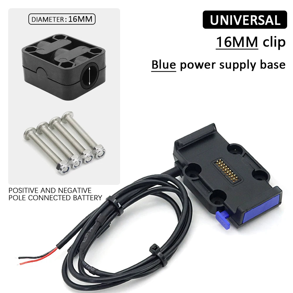 New Motorcycle Wireless Charger Navigation bracket Fast charge For Kawasaki Versys 650 For Yamaha Tracer 7 Universal GPS bracket