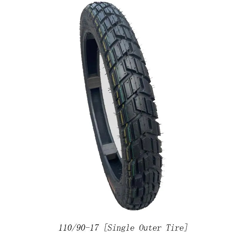 Off-Road Motorcycle Tire Set – Front 90/90-19 & Rear 110/90-17 Non-Slip Tires