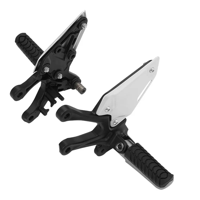 Motorcycle Front Rider Footpeg Pegs Pedal Bracket For Kawasaki Z900 2017-2024 2018 2019 2020