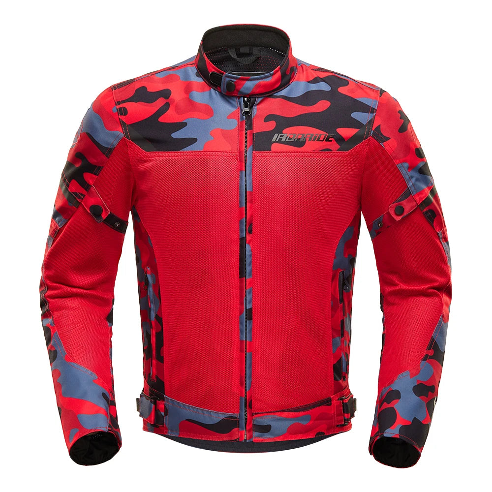 Lightweight Biker Jacket with Basic Protection