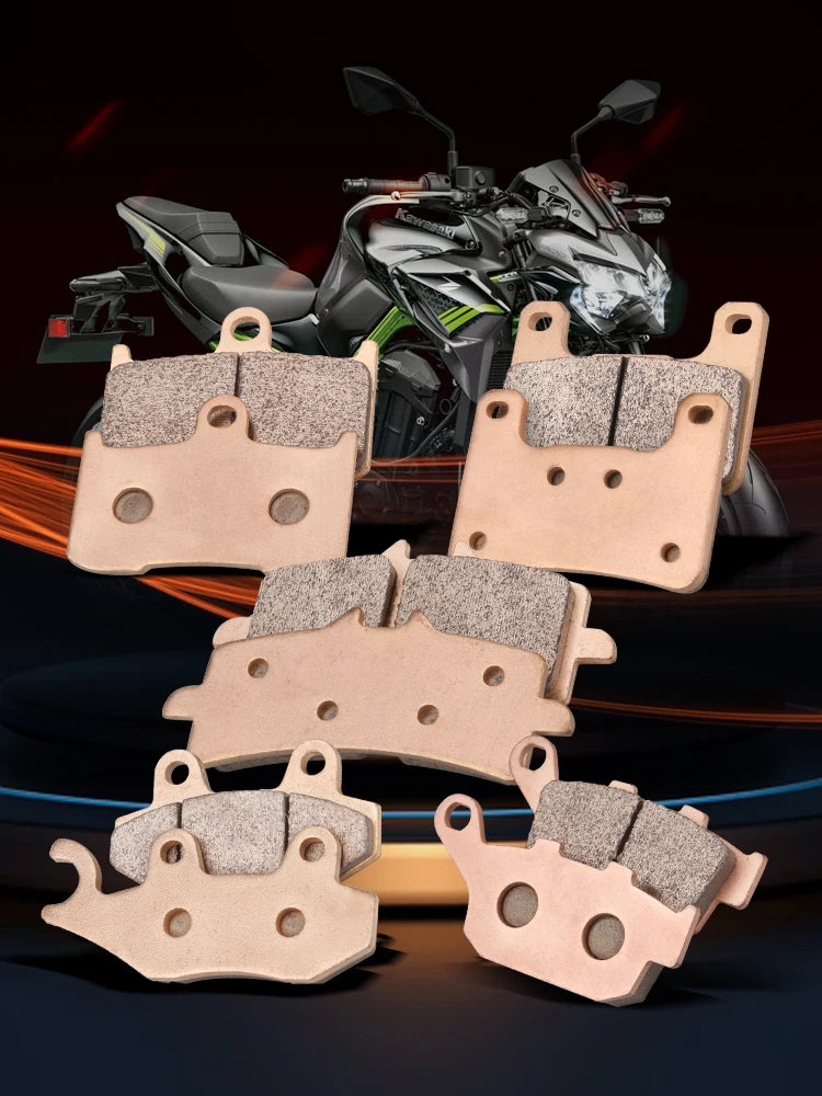 Sintered Metal Brake Pads for Kawasaki Ninja 250 300 400 Z250 Z300 Z800 Z900 Z900RS Z1000 Z1000R – Brake Pad Tools – Front / Rear / Set – from $21