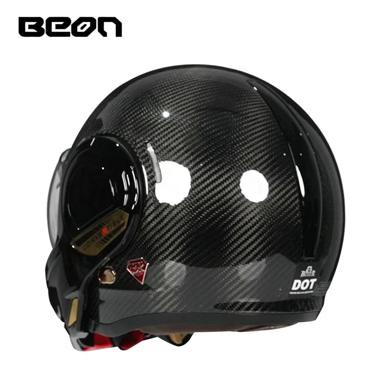 BEON BR70 Modular Helmets – Urban Flip-Up Full Face Motorcycle Helmet for Street & Racing
