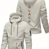 All Season Heavy Duty Motorcycle Jacket with Hood