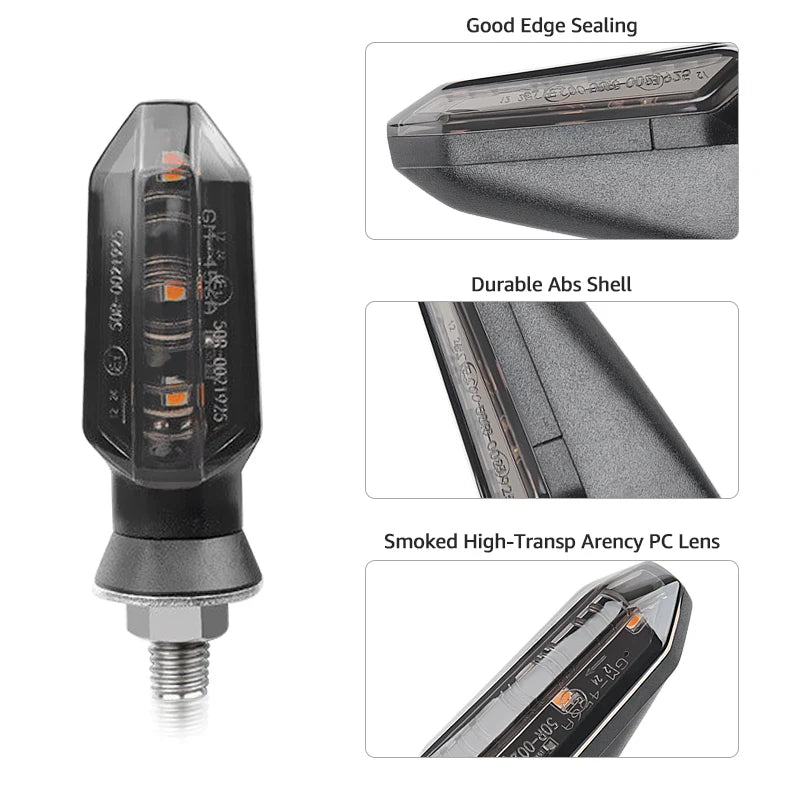 LED Turn Signal Bulbs – 8mm Mini Flashing Motorcycle Indicator Lights