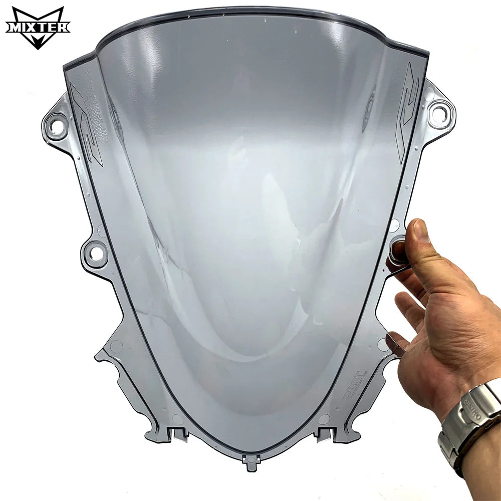 Motorcycle Sport Racing Windshield Windscreen Deflector Visor Viser for YZF R15 V3.0 2019 2020 2021 YZF-R15 V3 YZF R125 YZF-R125 – MIXTER PC Plastic Black Smoke Transparent Silver Carbon Rainbow