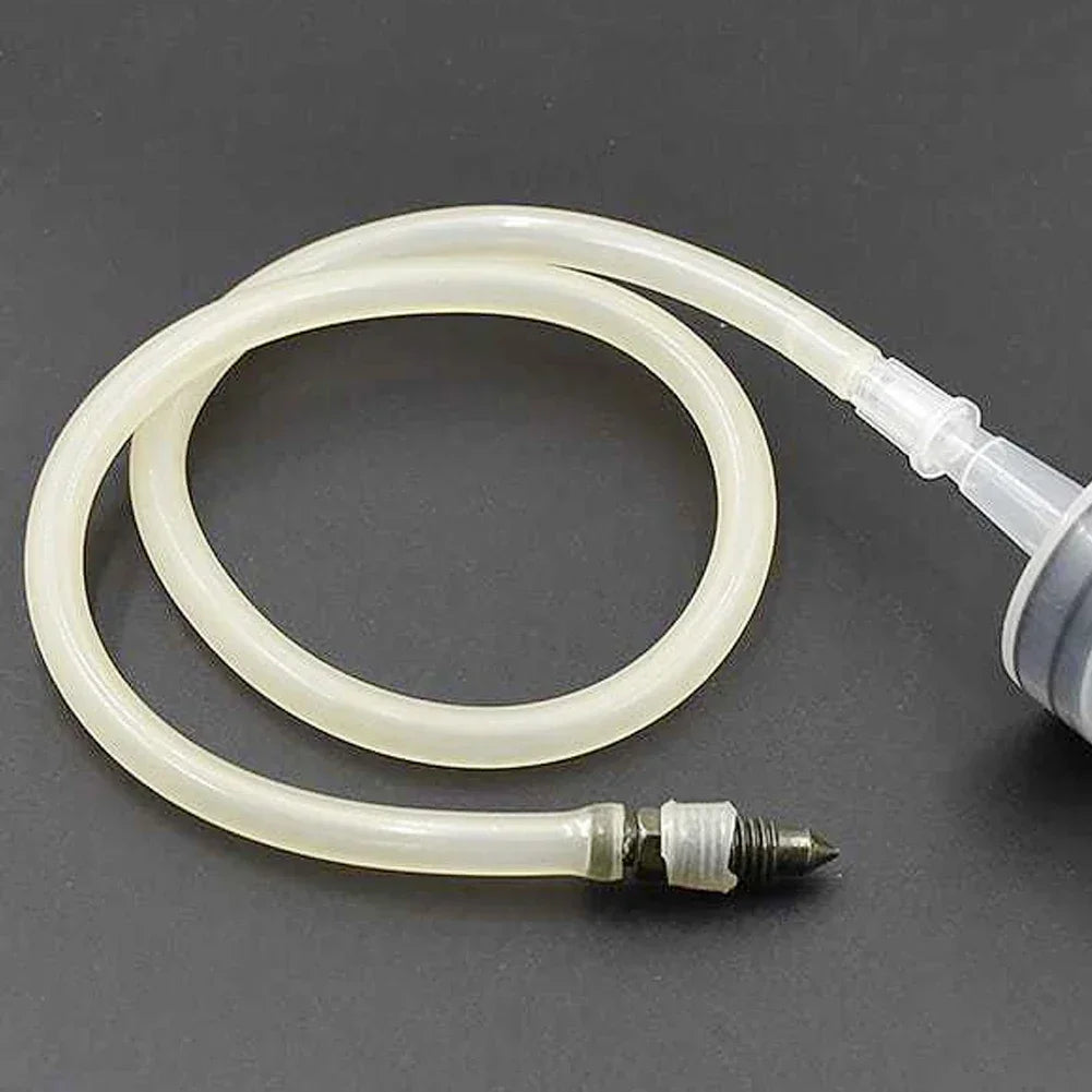 Motorcycle Disc Brake Hose Air Bleeding Tool – Brake Caliper Tools – 100ml Hydraulic Fluid Brake Pump Caliper Repair Vacuum Injector – Black – $18