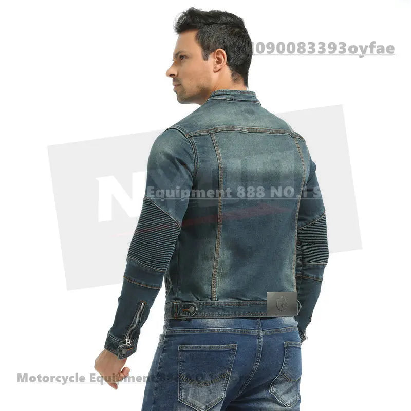Protective Motorcycle Denim Jacket