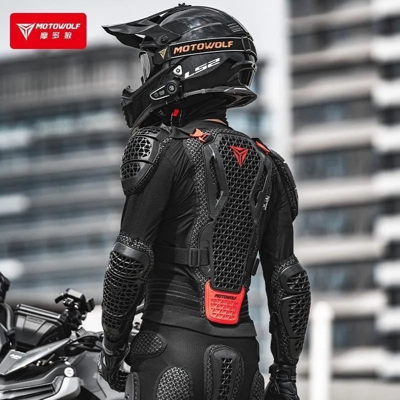 Motorcycle Jacket Men Women Riding Protective Gear