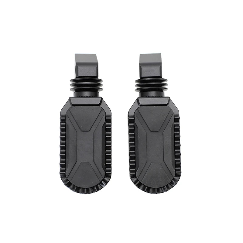 BMW F750GS F850GS F850GS Adventure 2018–2023 Adjustable Front & Rear Foot Pegs – Aluminum + Rubber – Silver or Black – Fixed or 360° Adjustable – $77–$97