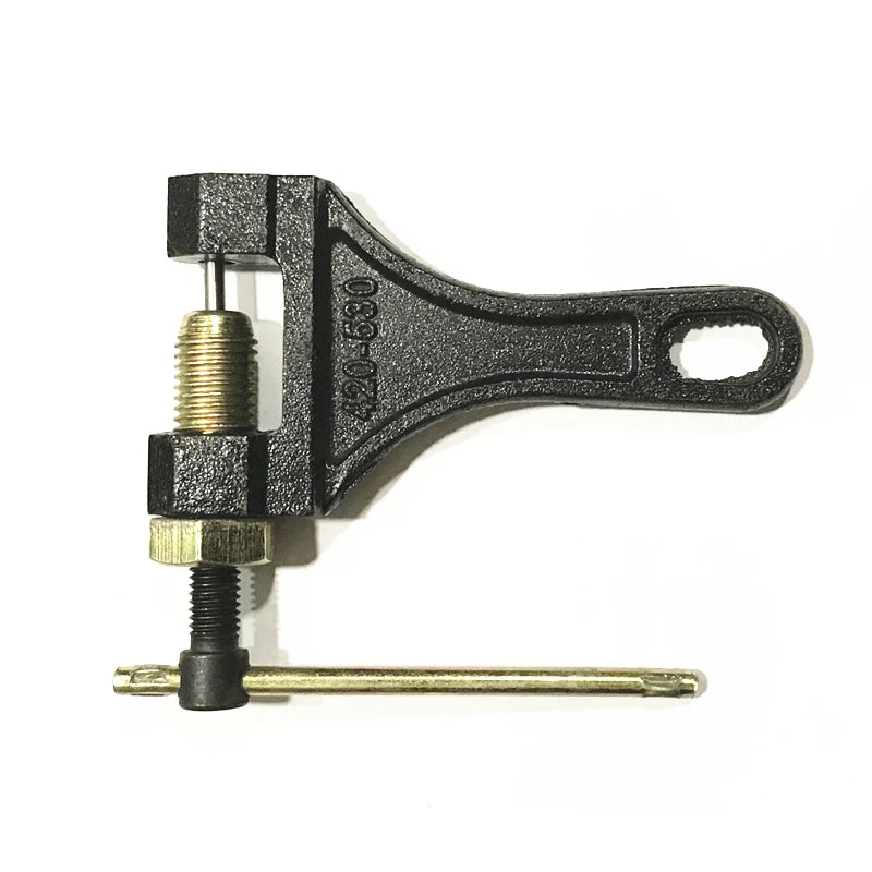 Motorcycle Chain Breaker & Link Separator Tool – 420 / 428 / 530 Chains – High Carbon Steel – ATV / Mower – $24