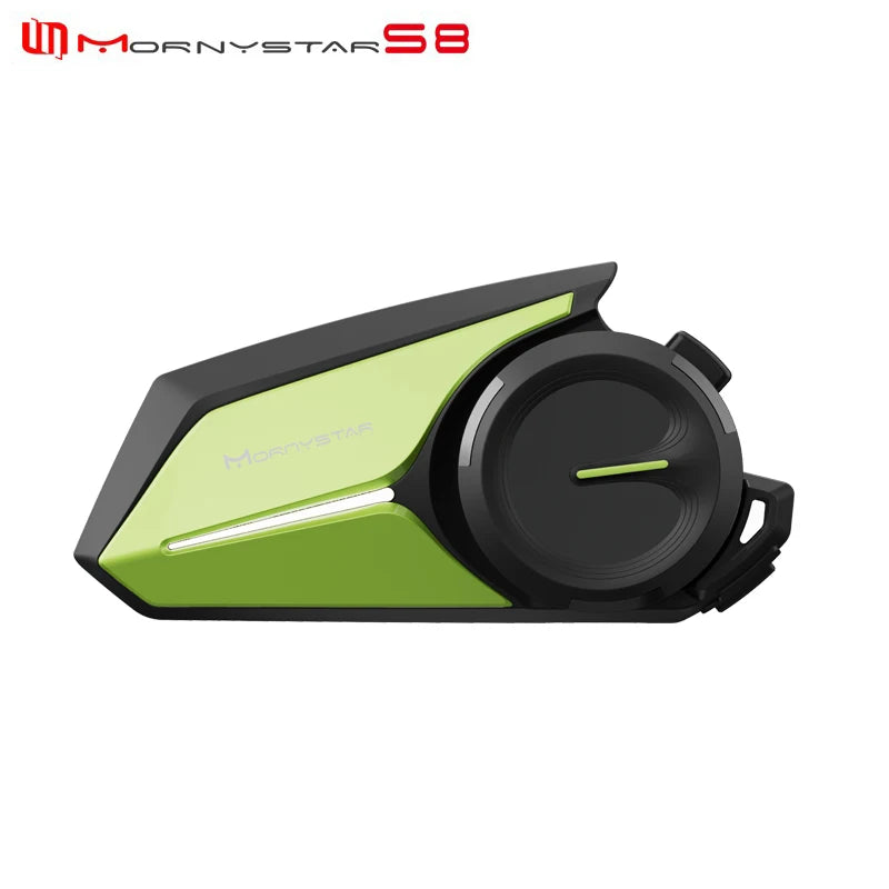 Mornystar S8 Motorcycle Bluetooth Intercom – 6-Rider Music Sharing