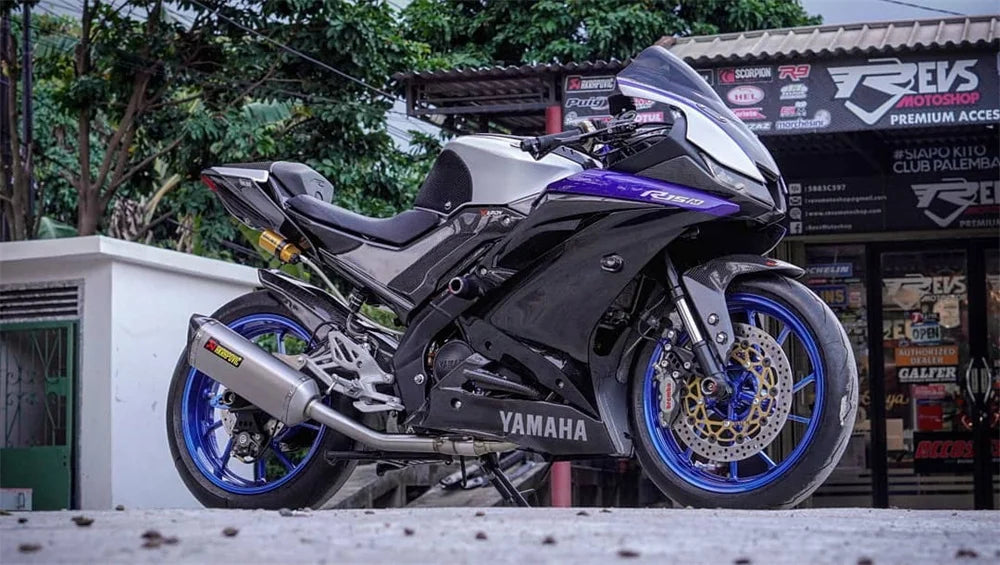 Motorcycle Sport Racing Windshield Windscreen Deflector Visor Viser for YZF R15 V3.0 2019 2020 2021 YZF-R15 V3 YZF R125 YZF-R125 – MIXTER PC Plastic Black Smoke Transparent Silver Carbon Rainbow