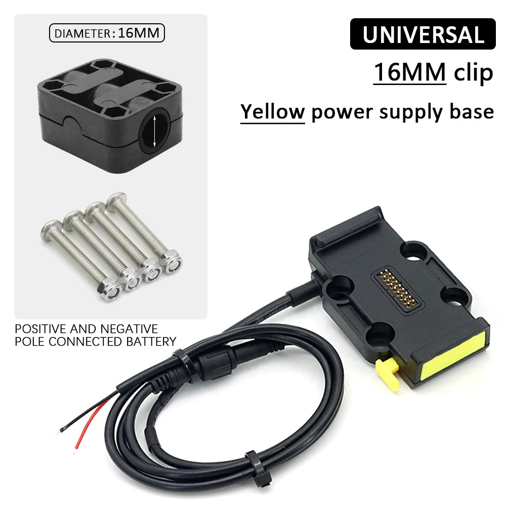 New Motorcycle Wireless Charger Navigation bracket Fast charge For Kawasaki Versys 650 For Yamaha Tracer 7 Universal GPS bracket