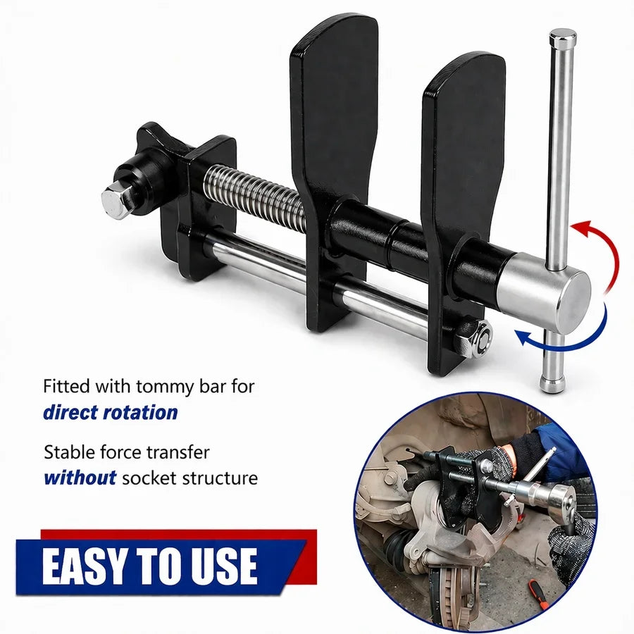 Butterfly Disc Brake Pad Spreader – Brake Disc Tools – Disc Brake Pump Regulator Motorcycle Piston Caliper Compressor Cylinder Tool – Black – $21