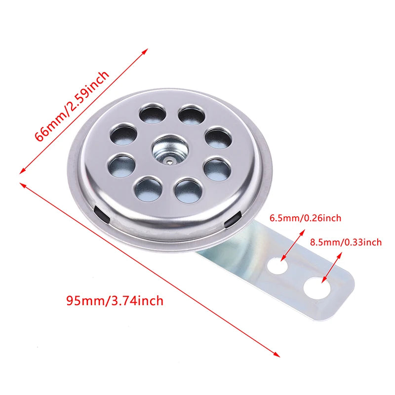 Motorcycle Horn – 6V/12V 105dB Waterproof Universal Electric Horn