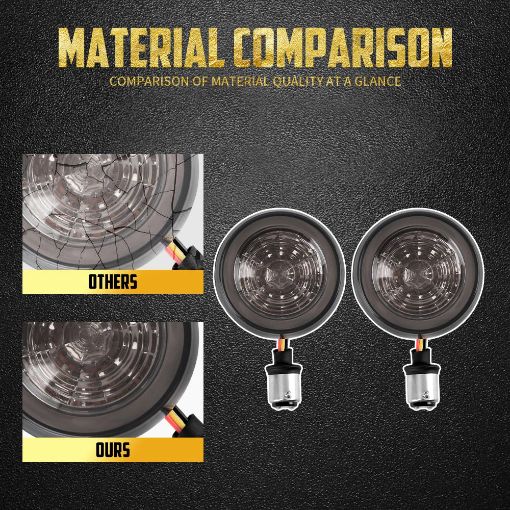 LED Turn Signal Bulbs – 1157 LED Indicator Light for Harley-Davidson